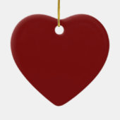 Mondlichtrot Keramik Ornament (Hinten)