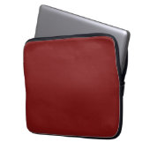 Mondlichtrot Laptopschutzhülle (Vorderseite Links)
