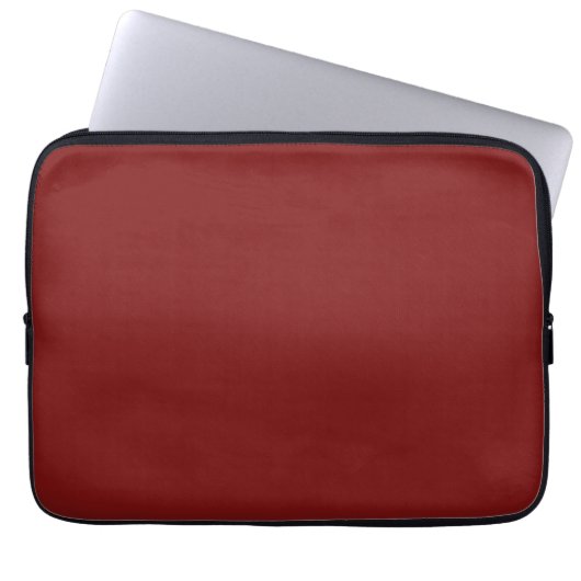 Mondlichtrot Laptopschutzhülle (Vorderseite)