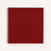 Mondlichtrot Notizblock (Vorderseite)