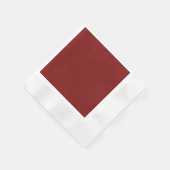 Mondlichtrot Serviette (Ecke)