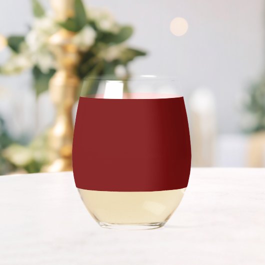 Mondlichtrot Weinglas Ohne Stiel (Insitu (Hochzeit))