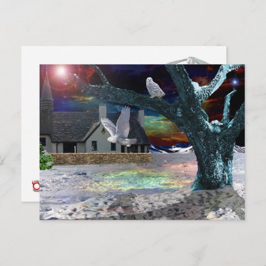 Mondlichtschatten.. Postkarte (Vorne/Hinten)