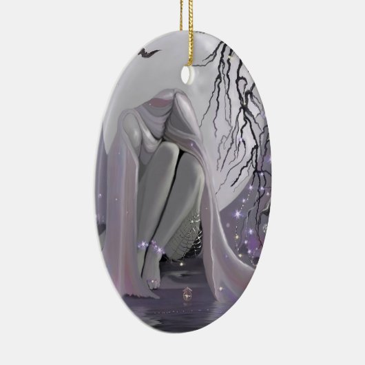 Mondlichtschläfer! Keramik Ornament (Rechts)