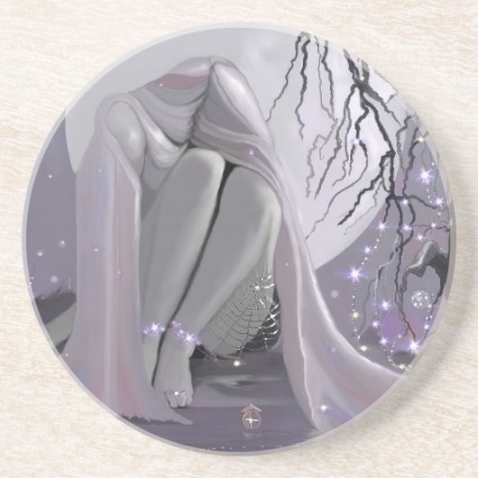 Mondlichtschläfer! Untersetzer (Vorne)