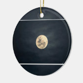 Mondlichtschmuck am Lunar Keramik Ornament (Links)
