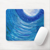 Mondlichtwellen und Wirbel Mousepad (Mit Mouse)