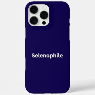 Mondliebhaber Selenophile iPhone 16 Pro Max Hülle