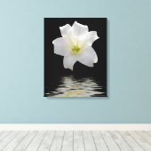 Mondlilie Leinwanddruck (Insitu (Holzboden))