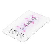 *~* Mondlotus Weg nach Nirvana Magnet (Linke Seite)