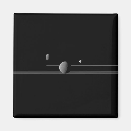 Mondmagnet des Saturns Magnet (Vorne)