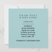 Mondmann Einladung (Rückseite)