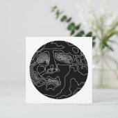 Mondmann Einladung (Stehend Vorderseite)