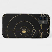 Mondmondphase Case-Mate iPhone Hülle (Rückseite (Horizontal))