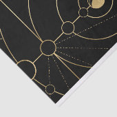 Mondmondphasen Seidenpapier (Ausschnitt)