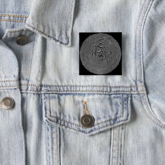 Mondmosaik der Nordpolarregion m Button (Beispiel)