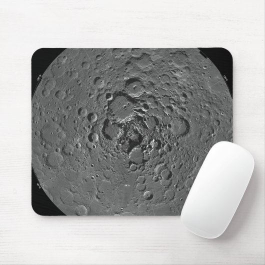 Mondmosaik der Nordpolarregion m Mousepad (Mit Mouse)
