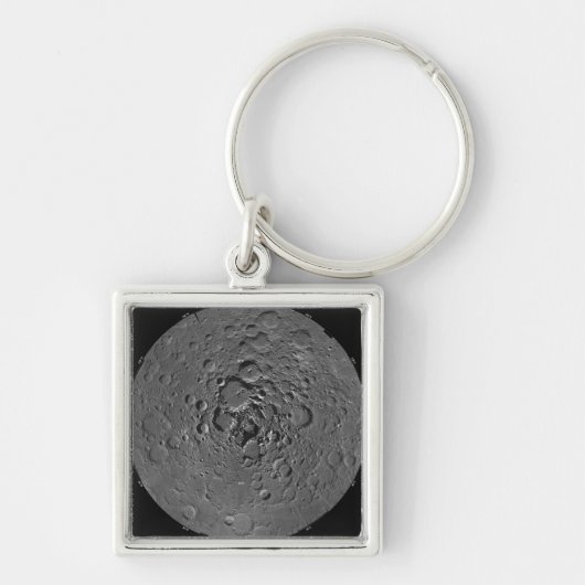 Mondmosaik der Nordpolarregion m Schlüsselanhänger (Vorne)