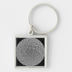 Mondmosaik der Südpolarregion m Schlüsselanhänger