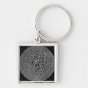 Mondmosaik des Nordpolargebiets des m Schlüsselanhänger