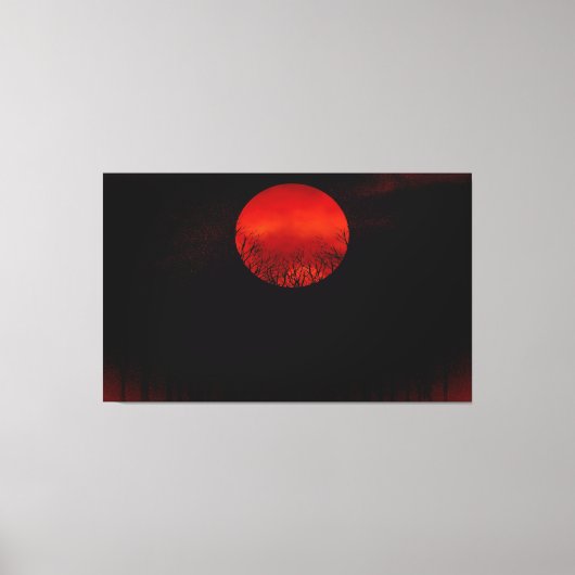 Mondnacht Leinwanddruck (Vorderseite)