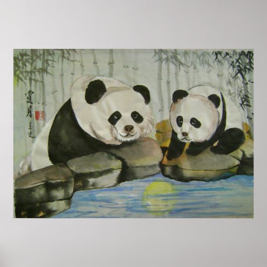 Mondnacht Poster (Vorne)