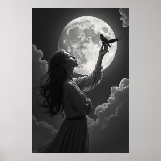 Mondnachtserenade Poster (Vorne)