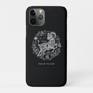 Mondneujahr chinesisches Sternzeichen Ziege Case-Mate iPhone Hülle