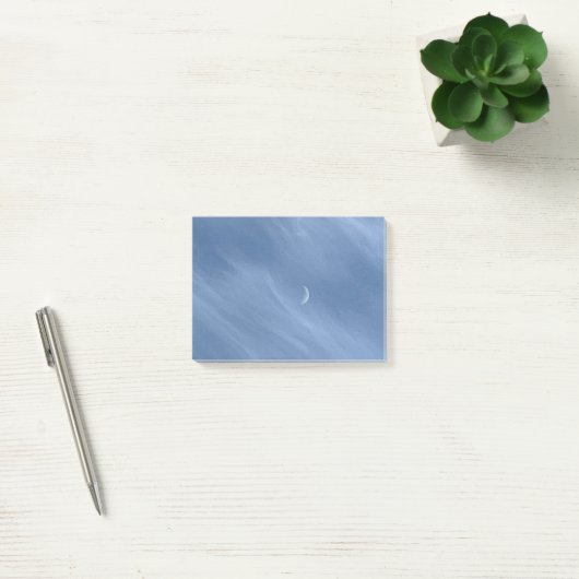 Mondnotiz Post-it Klebezettel (Büro)