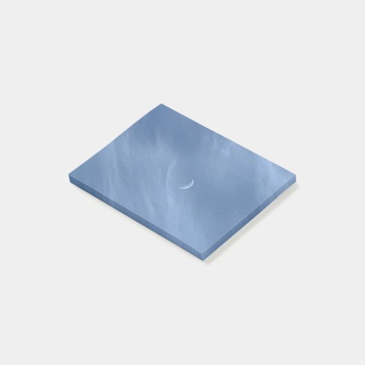 Mondnotiz Post-it Klebezettel (angewinkelt)