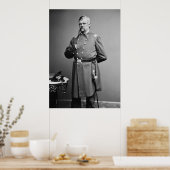 Mondo Zivil War Mustache, 1860er Poster (Küche)