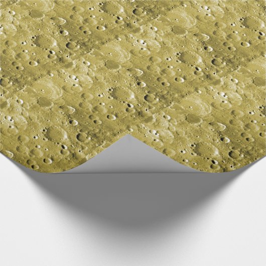 Mondoberfläche Geschenkpapier (Ecke)