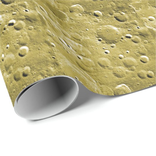 Mondoberfläche Geschenkpapier (Rolleneckpunkt)