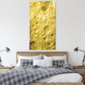 Mondoberfläche Leinwanddruck (Insitu (Schlafzimmer))