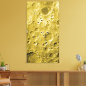 Mondoberfläche Leinwanddruck (Insitu (Wohnzimmer))