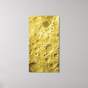 Mondoberfläche Leinwanddruck