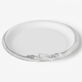 Mondpapierplatte Pappteller (Schrägansicht)