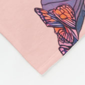 Mondphase Blanket - Gemüter Himmelswirbel Fleecedecke (Ecke)