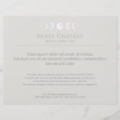 Mondphase Flyer (Vorne)