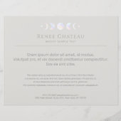 Mondphase Flyer (Hinten)