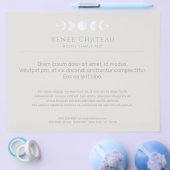 Mondphase Flyer (Einzeln)