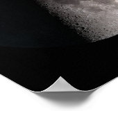 Mondphase im ersten Quartal Poster (Ecke)