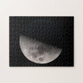 Mondphase im ersten Quartal Puzzle (Horizontal)