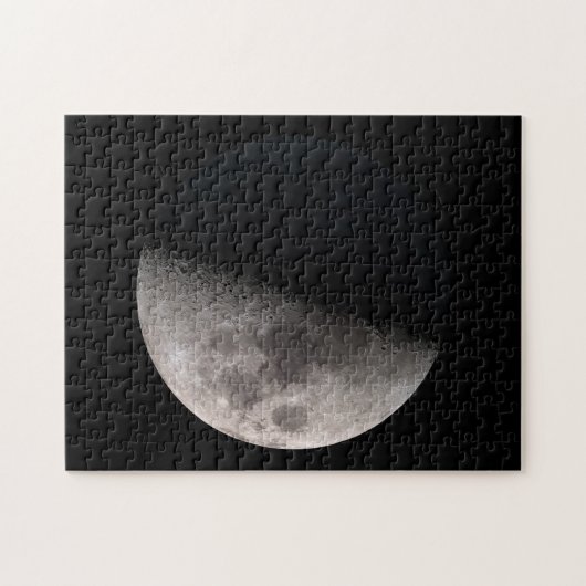 Mondphase im ersten Quartal Puzzle (Horizontal)