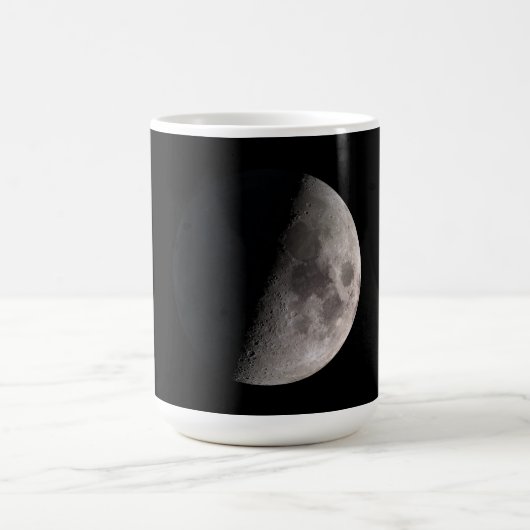 Mondphase im ersten Quartal Verwandlungstasse (Zentrum)