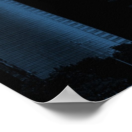 Mondphase Poster (Ecke)