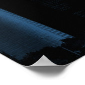 Mondphase Poster (Ecke)