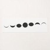 Mondphase Yogamatte (Rückseite (Horizontal))