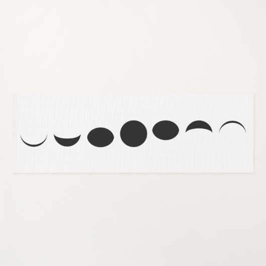 Mondphase Yogamatte (Vorderseite (Horizontal))