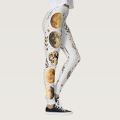 Mondphasen Botanische Leggings (Rechts)